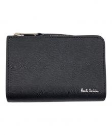 PAUL SMITH（ポールスミス）の古着「ブライトストライププラーコイン＆キーケース」｜ブラック