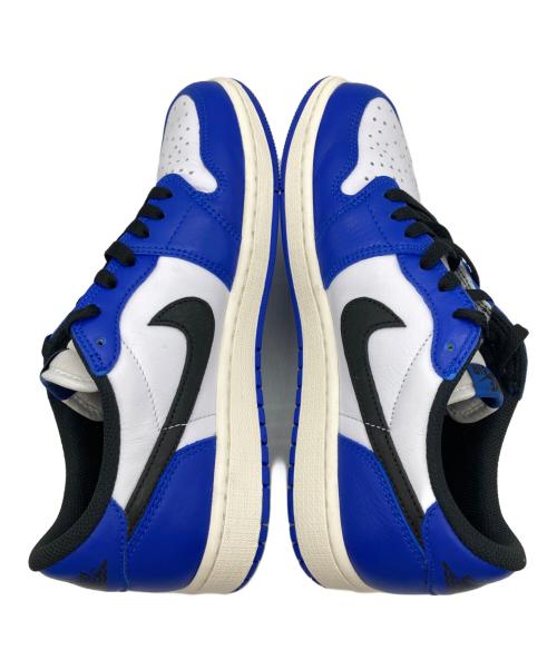 NIKE（ナイキ）NIKE (ナイキ) AIR JORDAN RETRO LOW OG ローカットスニーカー WHITE/BLACK-GAME ROYAL-SAIL サイズ:US9の古着・服飾アイテム