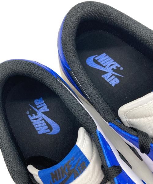 NIKE（ナイキ）NIKE (ナイキ) AIR JORDAN RETRO LOW OG ローカットスニーカー WHITE/BLACK-GAME ROYAL-SAIL サイズ:US9の古着・服飾アイテム