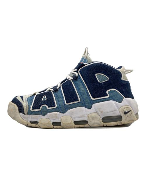 NIKE（ナイキ）NIKE (ナイキ) AIR MORE UPTEMPO 96 QS ハイカットスニーカー WHITE/OBSIDIAN-TOTAL サイズ:US10.5の古着・服飾アイテム