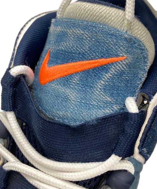 NIKE（ナイキ）NIKE (ナイキ) AIR MORE UPTEMPO 96 QS ハイカットスニーカー WHITE/OBSIDIAN-TOTAL サイズ:US10.5の古着・服飾アイテム