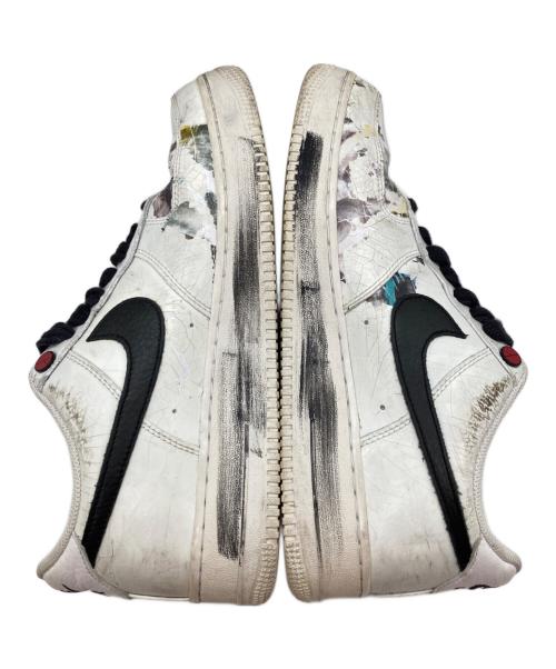 NIKE（ナイキ）NIKE (ナイキ) AIR FORCE 1 07/PARA-NOISE ローカットスニーカー WHITE/BLACK-WHITE サイズ:US9.5の古着・服飾アイテム