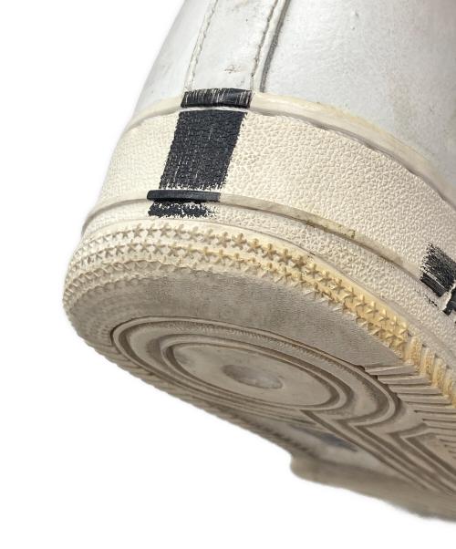 NIKE（ナイキ）NIKE (ナイキ) AIR FORCE 1 07/PARA-NOISE ローカットスニーカー WHITE/BLACK-WHITE サイズ:US9.5の古着・服飾アイテム