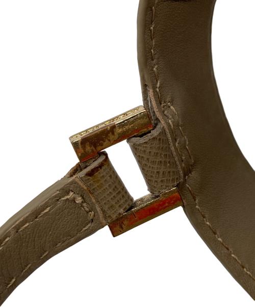 TORY BURCH（トリーバーチ）TORY BURCH (トリーバーチ) ROBINSON DEMI WEDGE SANDAL ベージュ サイズ:6Mの古着・服飾アイテム