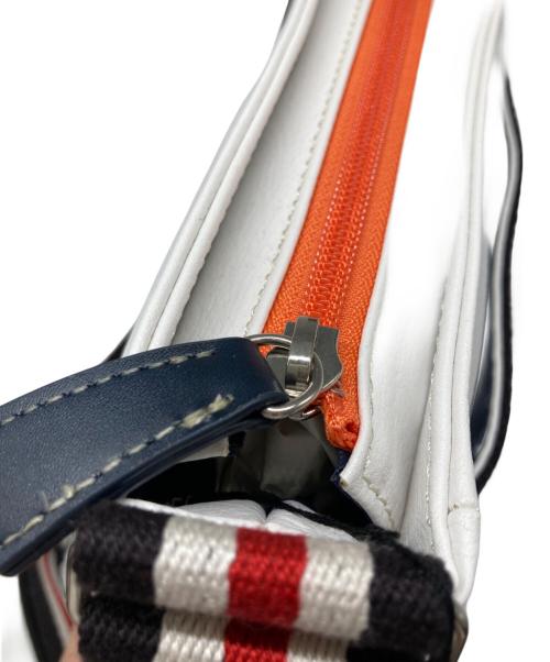 CASTELBAJAC（カステルバジャック）CASTELBAJAC (カステルバジャック) パンセ ショルダーバッグ ホワイトの古着・服飾アイテム