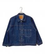 WORKERSワーカーズ）の古着「Lot 806XH, Denim Jacket, Buckle Back」｜インディゴ