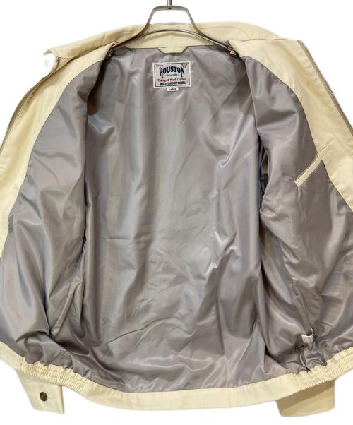 HOUSTON（ヒューストン）HOUSTON (ヒューストン) VIETNAM JACKET ホワイト サイズ:Lの古着・服飾アイテム
