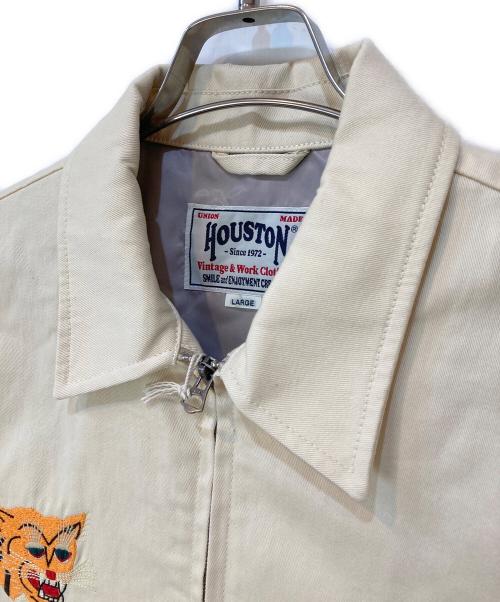 HOUSTON（ヒューストン）HOUSTON (ヒューストン) VIETNAM JACKET ホワイト サイズ:Lの古着・服飾アイテム