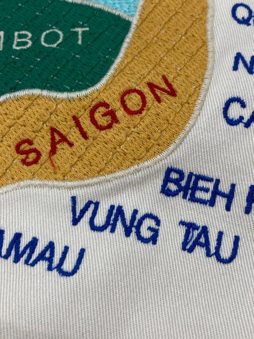 HOUSTON（ヒューストン）HOUSTON (ヒューストン) VIETNAM JACKET ホワイト サイズ:Lの古着・服飾アイテム