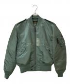 ALPHAアルファ）の古着「L-2B VINTAGE US.SPEC ジャケット」｜SAGE GREEN