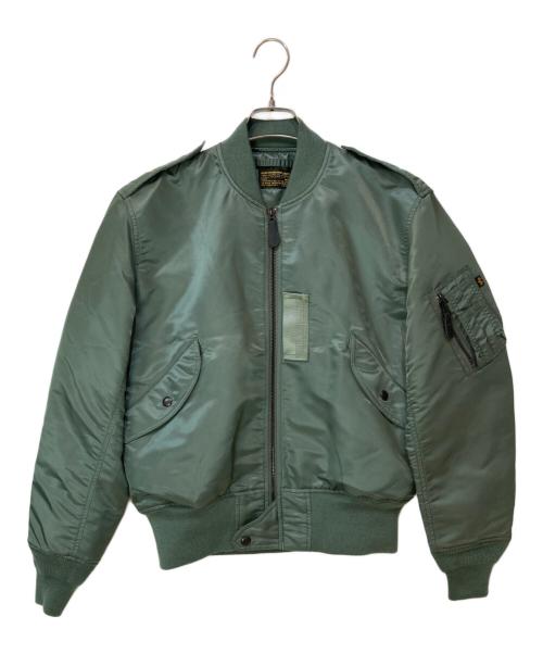 ALPHA（アルファ）ALPHA (アルファ) L-2B VINTAGE US.SPEC ジャケット SAGE GREEN サイズ:Mの古着・服飾アイテム