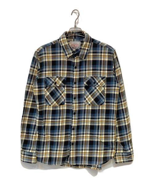 AVIREX（アヴィレックス）AVIREX (アヴィレックス) チェックネルシャツ マルチカラー サイズ:Lの古着・服飾アイテム