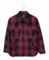 BLUE BLUE（ブルーブルー）の古着「ユーティリティシャツジャケット」｜レッド