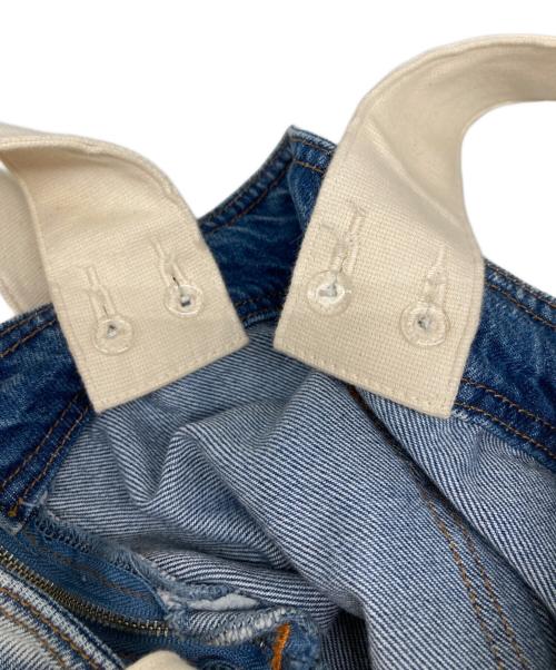 ALEXIA STAM（アリシアスタン）ALEXIA STAM (アリシアスタン) パッチワークストレートデニムパンツ インディゴ サイズ:Sの古着・服飾アイテム