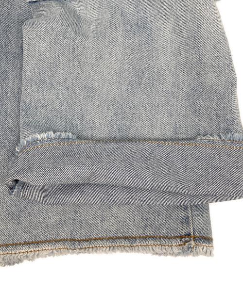 ALEXIA STAM（アリシアスタン）ALEXIA STAM (アリシアスタン) パッチワークストレートデニムパンツ インディゴ サイズ:Sの古着・服飾アイテム