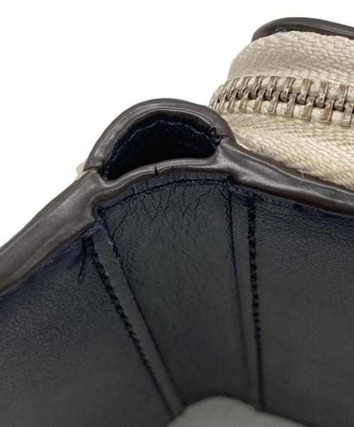 COACH（コーチ）COACH (コーチ) SVCAH バッファロープレイドプリント 3つ折り財布 ベージュ×グレー サイズ:-の古着・服飾アイテム