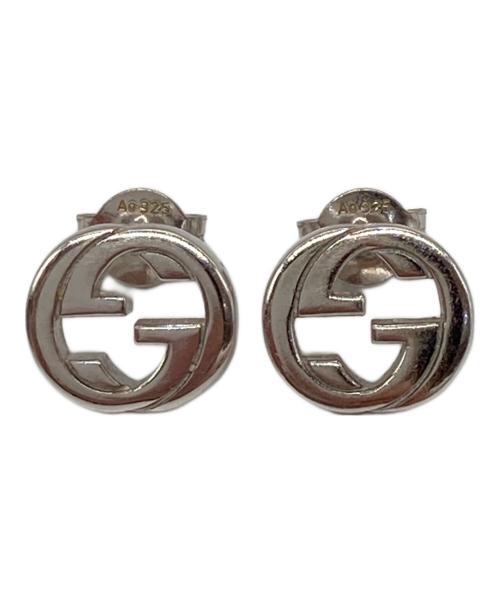 GUCCI（グッチ）GUCCI (グッチ) インターロッキングG ピアス シルバーの古着・服飾アイテム