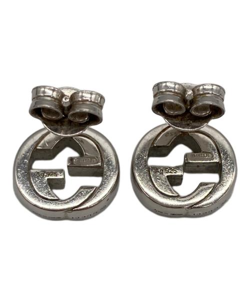 GUCCI（グッチ）GUCCI (グッチ) インターロッキングG ピアス シルバーの古着・服飾アイテム