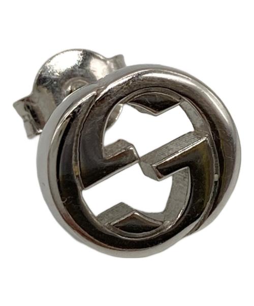 GUCCI（グッチ）GUCCI (グッチ) インターロッキングG ピアス シルバーの古着・服飾アイテム