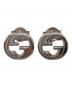 GUCCI（グッチ）の古着「インターロッキングG ピアス」｜シルバー