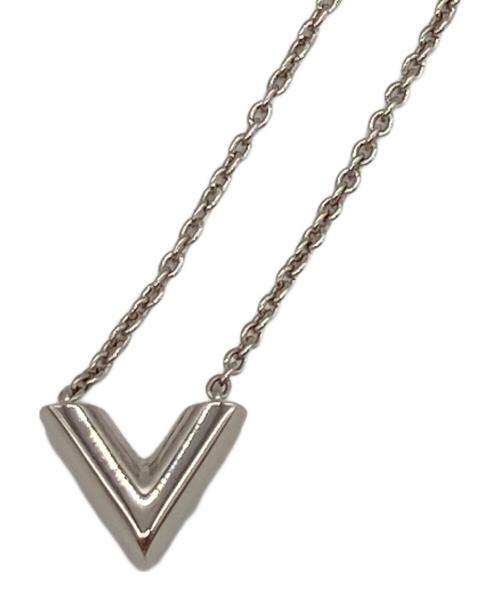 LOUIS VUITTON（ルイ ヴィトン）LOUIS VUITTON (ルイ ヴィトン) ネックレス・エセンシャル V シルバーの古着・服飾アイテム