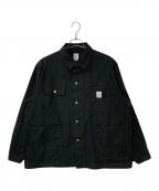 South2 West8サウスツー ウエストエイト）の古着「Coverall - 11.5oz Cotton Canvas」｜ブラック