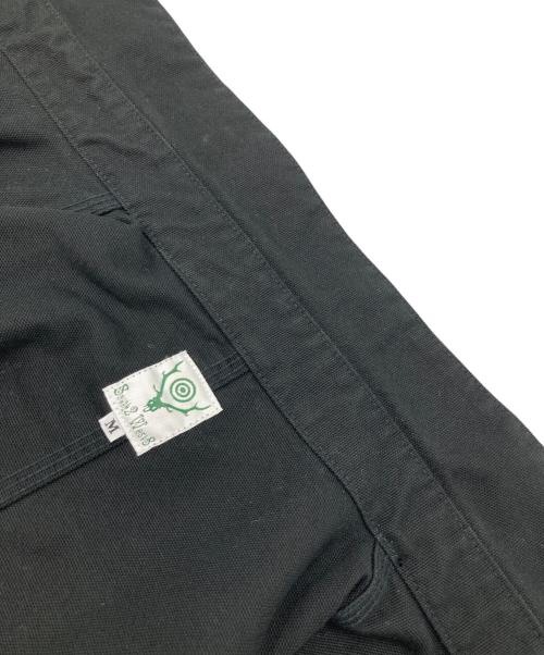 South2 West8（サウスツー ウエストエイト）South2 West8 (サウスツー ウエストエイト) Coverall - 11.5oz Cotton Canvas ブラック サイズ:Mの古着・服飾アイテム