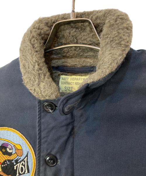 BUZZ RICKSON'S（バズリクソンズ）BUZZ RICKSON'S (バズリクソンズ) N-1デッキジャケット ネイビー サイズ:34の古着・服飾アイテム