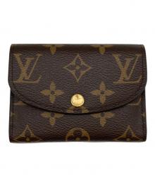 LOUIS VUITTON（ルイ ヴィトン）の古着「ポルトモネ・ロザリ コインケース」｜フューシャ