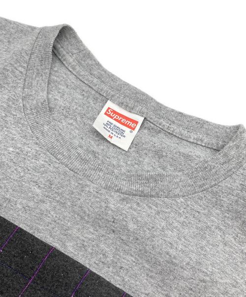 SUPREME（シュプリーム）SUPREME (シュプリーム) 16AW Blade Grid L/S Tee/バブルグリッド グレー サイズ:Mの古着・服飾アイテム