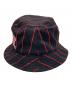 SUPREME (シュプリーム) 16SS stripe mesh crusher hat ブラック：5000円