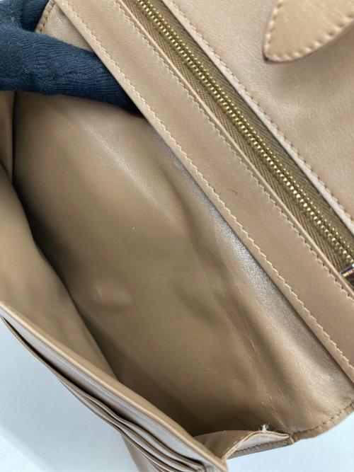 CELINE（セリーヌ）CELINE (セリーヌ) Large Strap Wallet ベージュ サイズ:-の古着・服飾アイテム