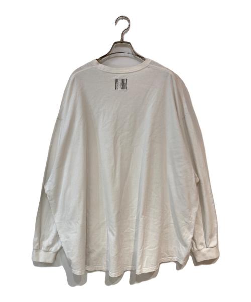 Stripes For Creative（ストライプ フォー クリエイティブ）Stripes For Creative (ストライプ フォー クリエイティブ) SUPER BIG ROUND LS TEE ホワイト サイズ:XLの古着・服飾アイテム