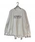 Stripes For Creative（ストライプ フォー クリエイティブ）の古着「SUPER BIG ROUND LS TEE」｜ホワイト