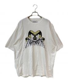 TIGHTBOOTH PRODUCTION（タイトブースプロダクション）の古着「HORN T-SHIRT」｜ホワイト