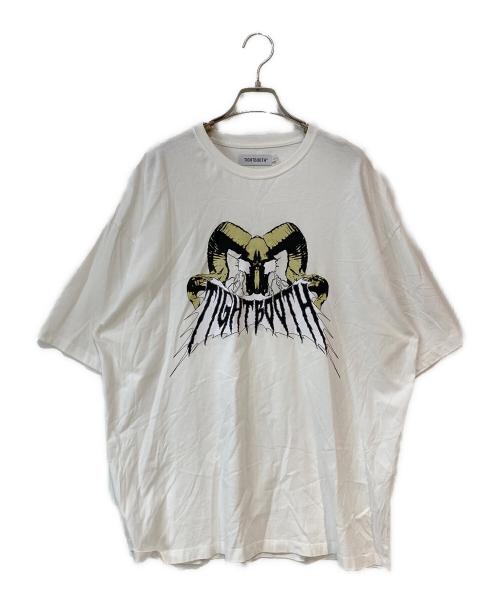 TIGHTBOOTH PRODUCTION（タイトブースプロダクション）TIGHTBOOTH PRODUCTION (タイトブースプロダクション) HORN T-SHIRT ホワイト サイズ:Lの古着・服飾アイテム