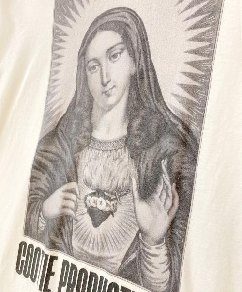 COOTIE PRODUCTIONS（クーティープロダクツ）COOTIE PRODUCTIONS (クーティープロダクツ) ロゴTシャツ ホワイト サイズ:Ｓの古着・服飾アイテム