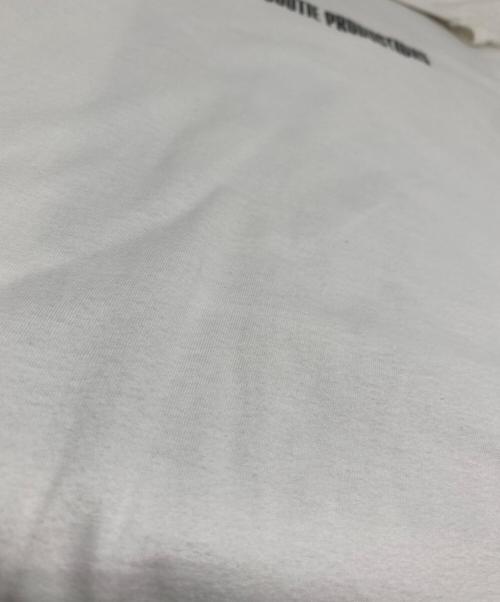 COOTIE PRODUCTIONS（クーティープロダクツ）COOTIE PRODUCTIONS (クーティープロダクツ) ロゴTシャツ ホワイト サイズ:Ｓの古着・服飾アイテム