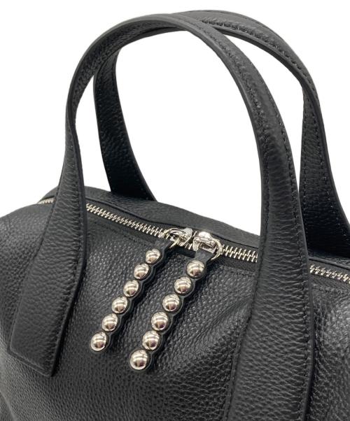 ear PAPILLONNER（イアパピヨネ）ear PAPILLONNER (イアパピヨネ) スタッズボストンバッグ ブラック サイズ:-の古着・服飾アイテム