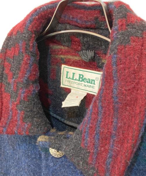 L.L.Bean（エルエルビーン）L.L.Bean (エルエルビーン) ネイティブ柄コンチョボタンコート マルチカラー サイズ:Mの古着・服飾アイテム
