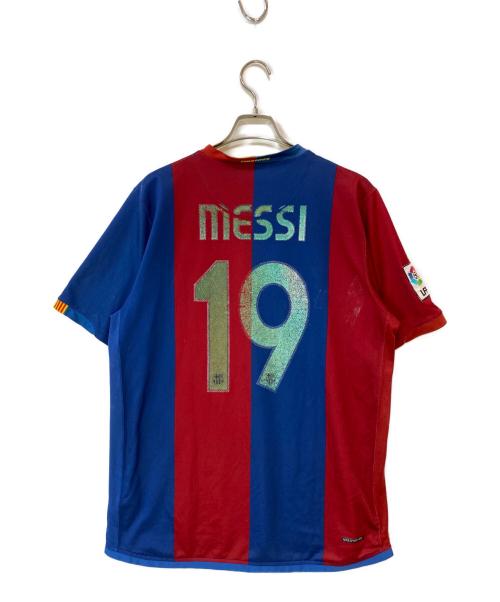NIKE（ナイキ）NIKE (ナイキ) Barcelona 2006 2007 Home Soccer Jersey Shirt ブルー×レッド サイズ:無しの古着・服飾アイテム