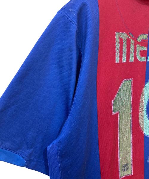 NIKE（ナイキ）NIKE (ナイキ) Barcelona 2006 2007 Home Soccer Jersey Shirt ブルー×レッド サイズ:無しの古着・服飾アイテム