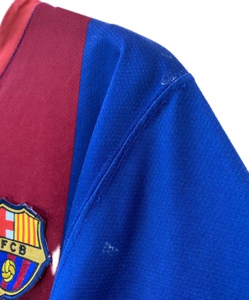 NIKE（ナイキ）NIKE (ナイキ) Barcelona 2006 2007 Home Soccer Jersey Shirt ブルー×レッド サイズ:無しの古着・服飾アイテム