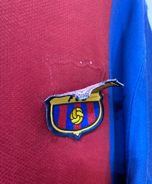 NIKE（ナイキ）NIKE (ナイキ) Barcelona 2006 2007 Home Soccer Jersey Shirt ブルー×レッド サイズ:無しの古着・服飾アイテム