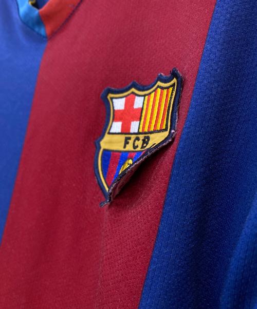 NIKE（ナイキ）NIKE (ナイキ) Barcelona 2006 2007 Home Soccer Jersey Shirt ブルー×レッド サイズ:無しの古着・服飾アイテム
