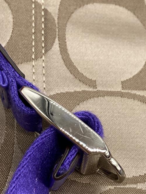 COACH（コーチ）COACH (コーチ) デイジー シグネチャー バックパック ベージュ サイズ:-の古着・服飾アイテム