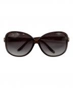 GUCCIグッチ）の古着「インターロッキングG ハート サングラス」｜ブラウン