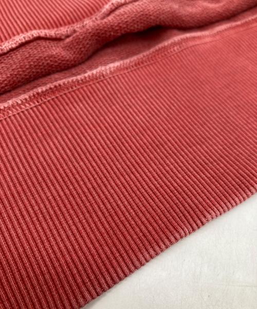 NIGEL CABOURN（ナイジェルケーボン）NIGEL CABOURN (ナイジェルケーボン) Embroidered Arrow Hoody レッド サイズ:Sの古着・服飾アイテム