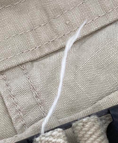 NIGEL CABOURN（ナイジェルケーボン）NIGEL CABOURN (ナイジェルケーボン) リネンカーゴパンツ ベージュ サイズ:81の古着・服飾アイテム