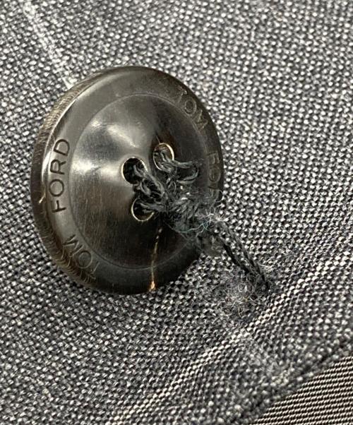 TOM FORD（トムフォード）TOM FORD (トムフォード) テーラードジャケット グレー サイズ:7-48Rの古着・服飾アイテム